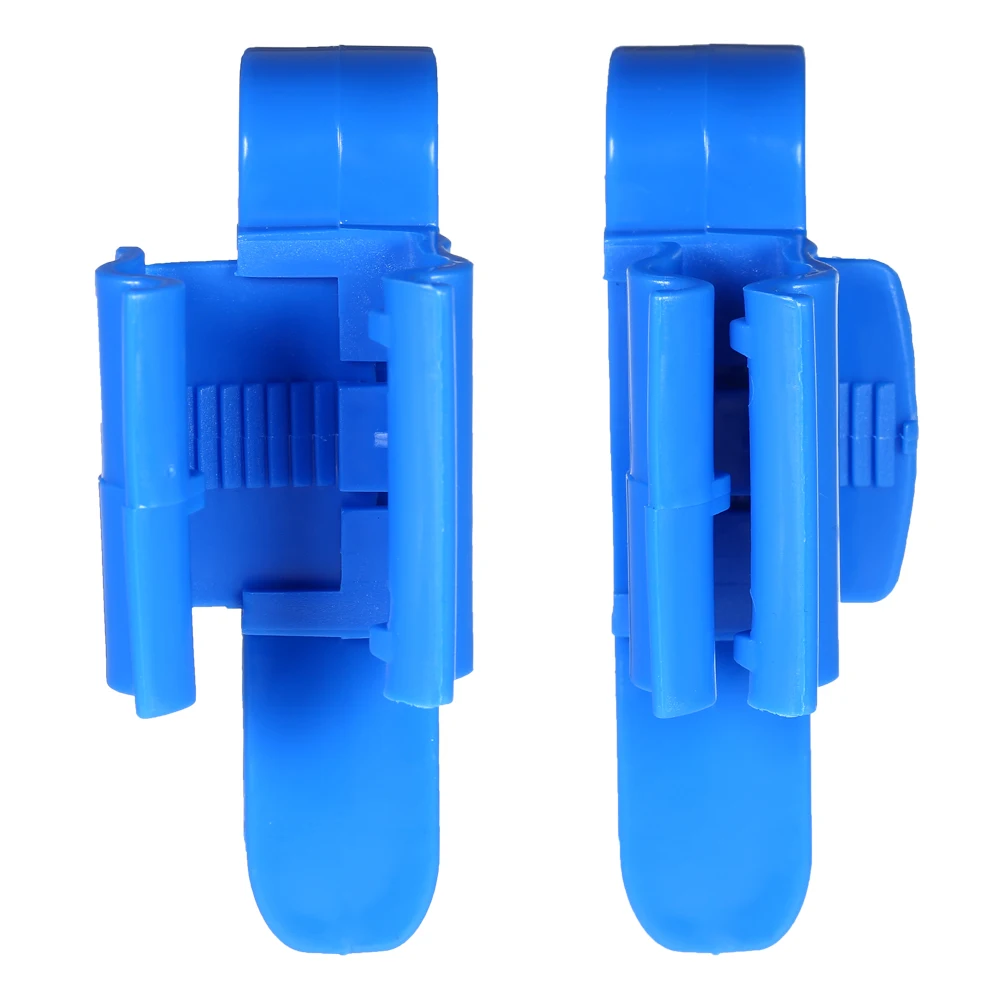 2 шт. многофункциональный держатель для шланга синий аквариум фильтрация ведро монтажный зажим для 8-16 мм водопровод