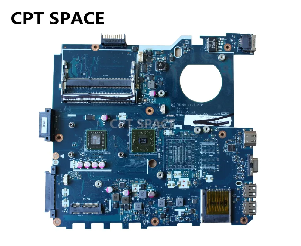 PBL50 LA-7321P REV: 1A K43U материнская плата для ноутбука Asus K43U X43U K43B K43BR K43BY Материнская плата ноутбука тестирование