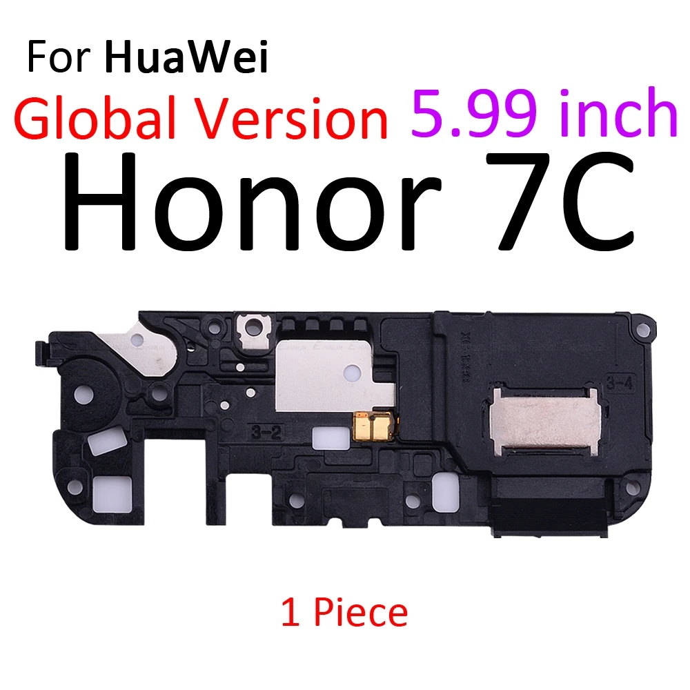 Задний внутренний сигнальное устройство звонковое устройство громкий Динамик громкоговоритель Flex кабель для HuaWei Honor Play 8A 7A 7C 7X фотоаппаратов моментальной печати 7S 6C 6A 6X 5C Pro - Цвет: For Honor7C 5.99inch