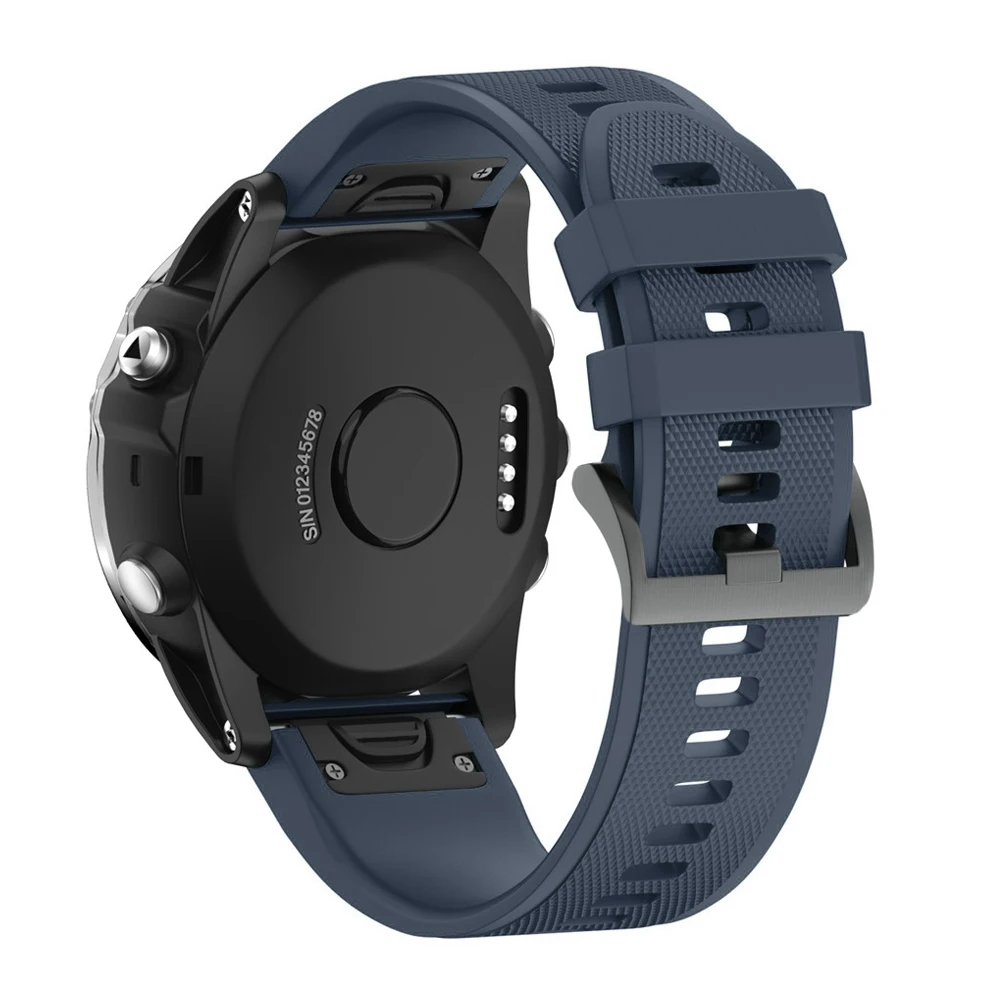 26 22 20 мм ремешок для часов Garmin Fenix 5X5 5S 3 3HR D2 S60 gps часы Quick Release силиконовый Easyfit ремешок на запястье