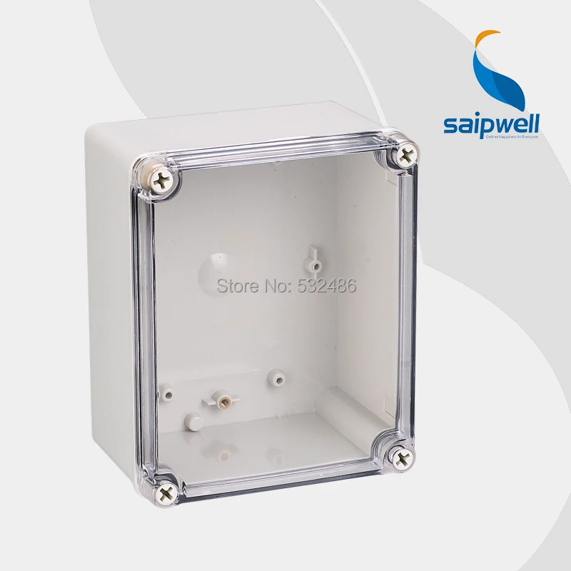 

Low shipping cost high quality ip66 plastic enclosure box with transparent lid 140*170*95mm