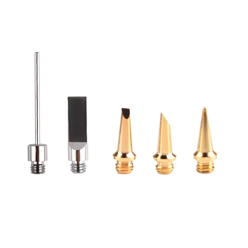 

5pcs/set Aerated Flame Butane Nozzle Soldering Iron Tip for HS-1115K HT-1937 HT-1934 MT-100 Gas Electric Soldering Iron Pen