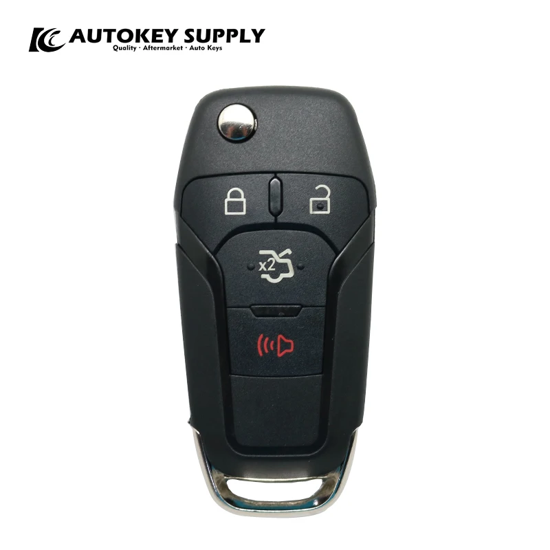 Автомобильный-Стайлинг для 2013- Ford Fusion remote flip key 3+ 1 4 кнопки 315 МГц FCCID: N5F-AO8TAA(чип hitag 49 чип) Автомобильный ключ. AKFDC417