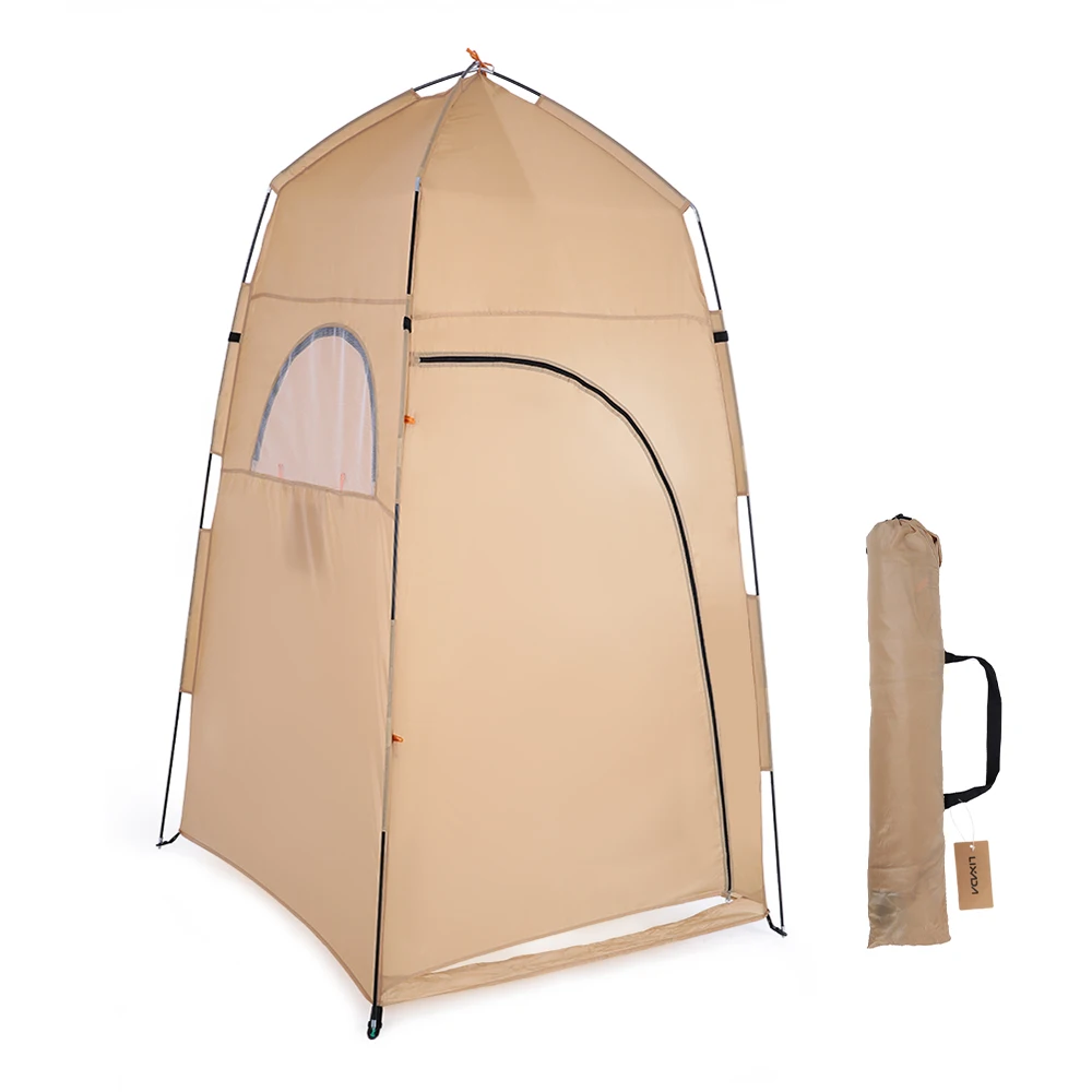 

TOMSHOO Portable Outdoor Shower Bath Changing Fitting Room Tent Shelter Camping Beach Privacy Toilet Camping & Hiking Tents