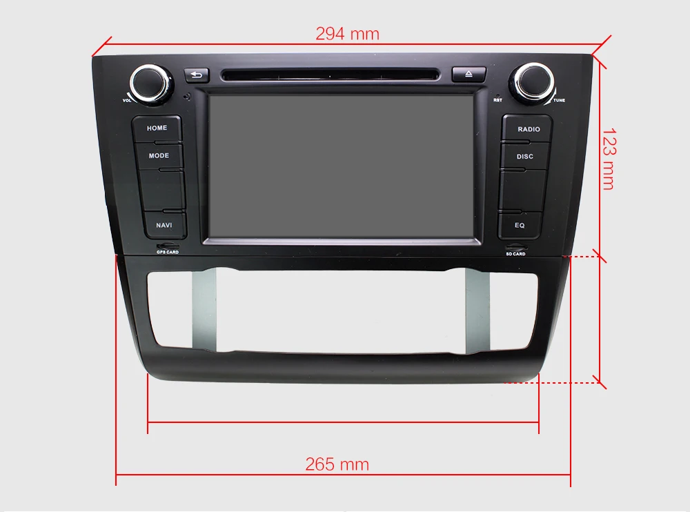 Cheap Andream Built-in Carplay 8 Core 2G/32G Car DVD Player Stereo Navigation For BMW E81 E82 E87 Steering Wheel Control 1