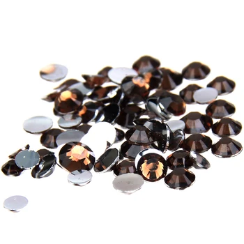 

SMART COLOR 2-6mm Dark Coffee Resin Rhinestones Non Hotfix Glitter Beauty Bead For Nails Art Backpack DIY Design Decoration