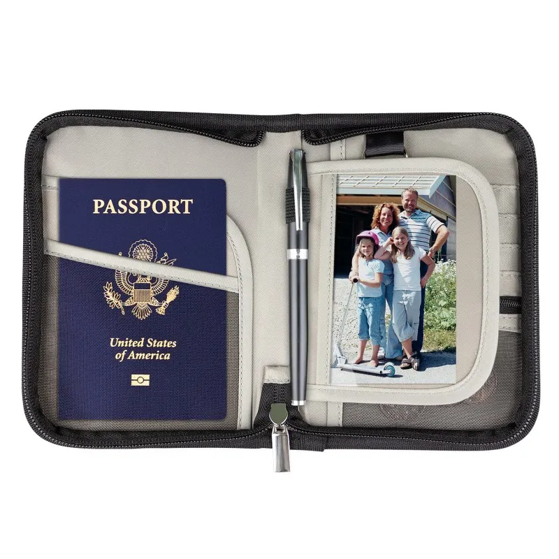 LHLYSGS дропшиппинг модный кошелек для карт для мужчин бизнес RFID Противоугонная щетка держатель для карт паспорт сумка для женщин Дорожные кошельки для карт