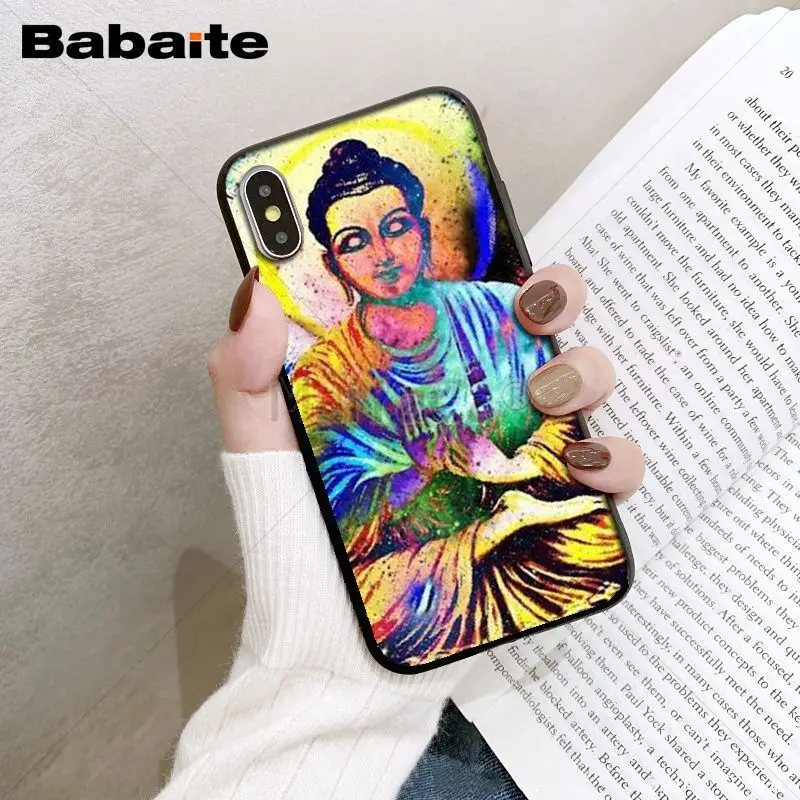 Babaite Gautama Будда Новинка чехол для телефона Fundas чехол для Apple iPhone8 7 6 6S Plus X XS MAX 5 5S SE XR крышка 11 11pro 11promax - Цвет: A15