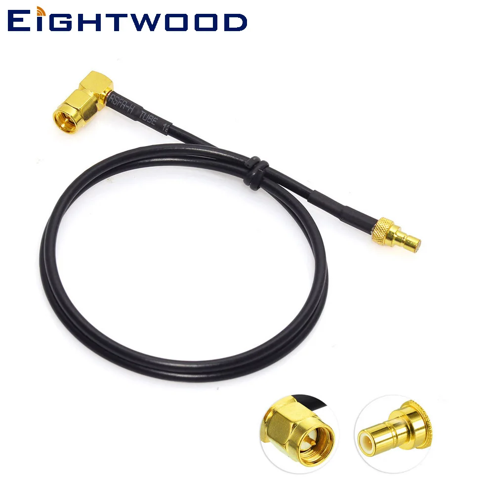 Ightwood Car Dab Radio Adattatore Aereo Rg174 Prolunga Cavo Pigtail 50Cm 1.6Ft Per Philips Cem Blaupunkt Techniat Pioneer Sony