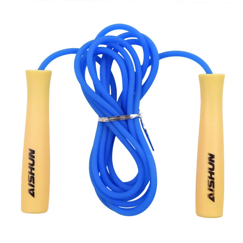 Для детей и взрослых Скакалки счетчик Спорт Фитнес Crossfit skip Rope - Цвет: Синий