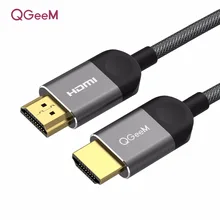 QGEEM HDMI Cable HDMI to HDMI 2.0 Cable for PS3 PS4 Projector HD LCD Apple TV Computer laptop 1m 2m 3m 5m Cable Hdmi