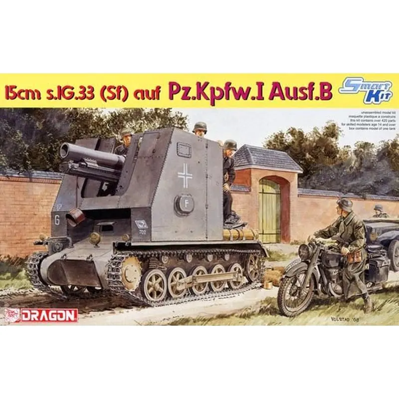 DRAGON 6259 1/35 15 см s.IG.33 -Sf на Pz.Kpfw.I Ausf.B набор моделей Наборы для сборки моделей  | Наборы для сборки моделей -32970642964