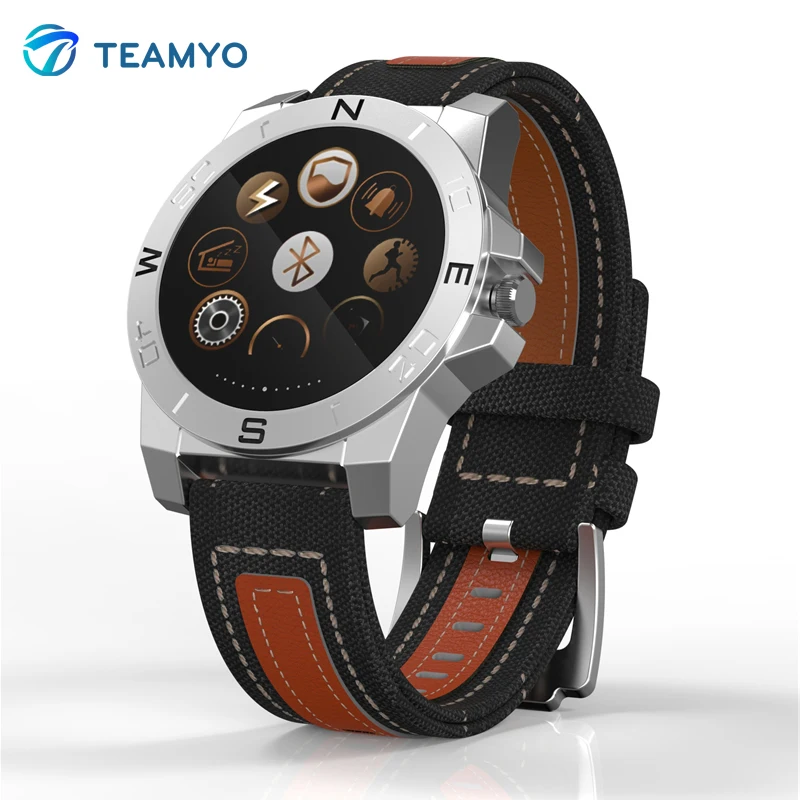 N10 Relojes Smart Watch Outdoor Sport Pedometer Watch Sleep Heart Rate Monitor Compass Waterproof Smartwatch for IOS Android