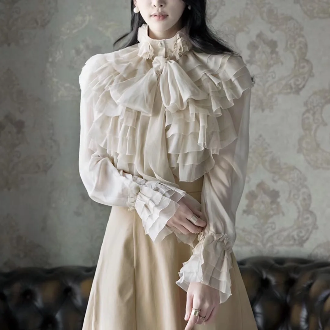 

new flower lace top blouse women plus size shirt korean women long sleeve shirts