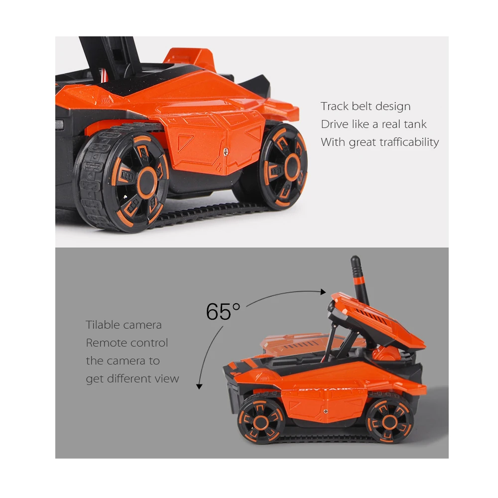 Новинка, ATTOP, умный Радиоуправляемый танк, YD-211, Wifi, FPV, 0.3MP, камера, приложение, пульт дистанционного управления, танк, радиоуправляемая игрушка, телефон, управление, светодиодный робот для детской машины