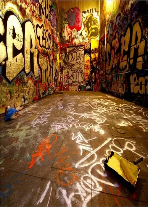 

Graffiti Street Hip Hop Photography Backgrounds Vinyl cloth High quality Computer printed custom backdrop
