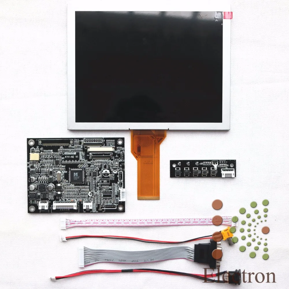 

VGA AV LCD controller board KYV-N2 V1 kit + 8inch 800x600 lcd panel EJ080NA-05B