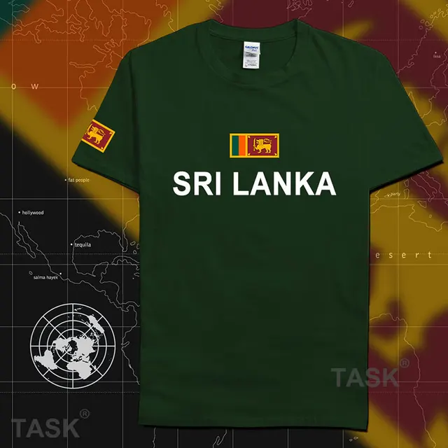 Sri Lanka Lankan mens t shirts fashion 2017 jerseys' nation 100 cotton