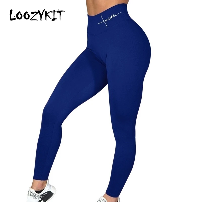 

Loozykit High Waist Seamless Sport Leggings For Women Yoga Fitness Pants Running Trouser Gym Athletic Leggings