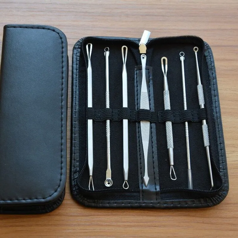 7pcs-lot-Women-Beauty-Pimple-Blemish-Comedone-Acne-Needle-Extractor-Remover-Tools-Set (1)