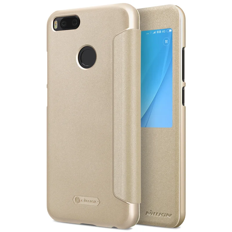 Роскошный кожаный флип чехол NILLKIN Sparkle для Xiaomi Mi A3 CC9E A2 MiA2 6X накладка MiA3 CC9E|leather
