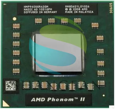 

AMD Phenom CPU Quad core P960 HMP960SGR42GM CPU 1.8G clocked 2M Socket S1 cache