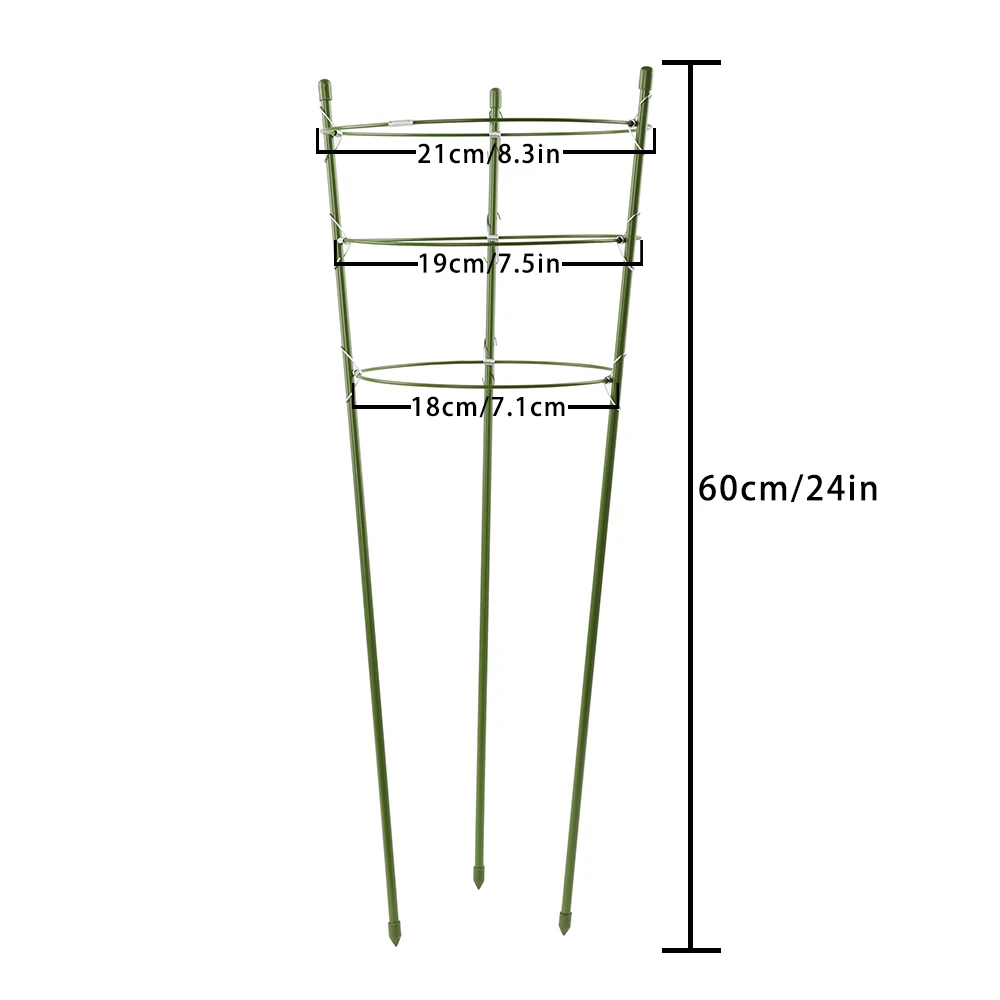 1 Набор, 60 см, поддержка для садовых растений, альпинистские растения, коническая шпалерная поддержка, Эр рама, лозы, растения, подставка для горшка