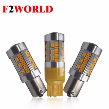 

2 pcs * Perfect led 12V 24V Car LED Canbus error free 1156 BA15S BAU15S T20 7440 Car LED 4014 Chips 105SMD