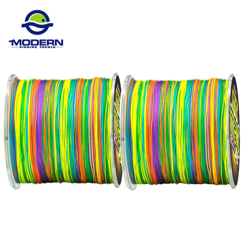 300M MODERN Carp Fishing Line MAX Series 1M 1color Multifilament PE Braided Fishing Rope 4 Strands Braided Wires 8 to 80LB