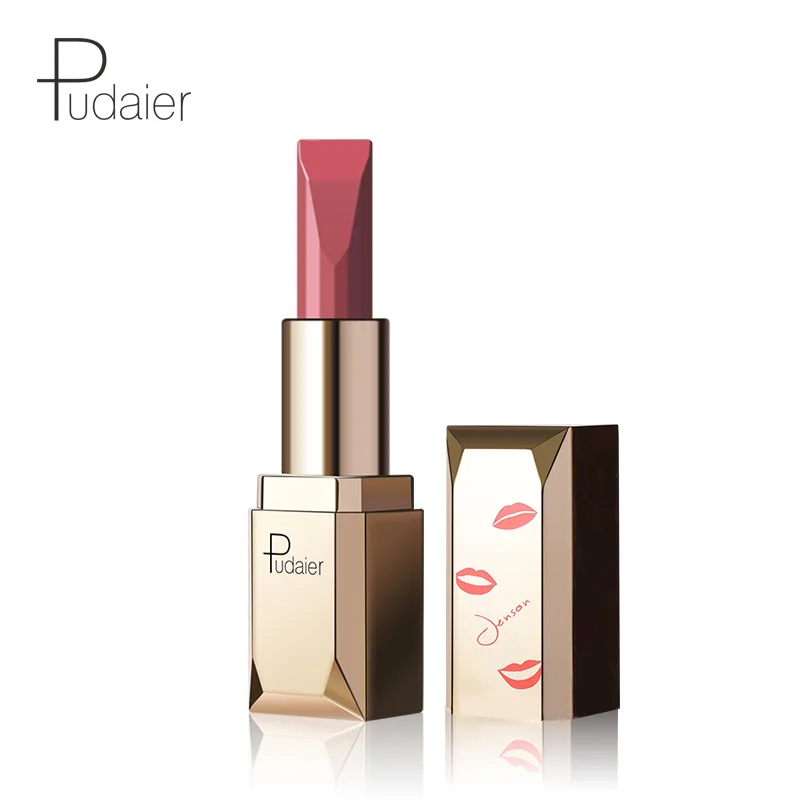 Us 199 30 Offpudaier 26 Color Lipstick Makeup Waterproof Lip Colour Stick Nude Pigment Cosmetic Rouge A Levre Mat Pintalabios Matte Lipstick In