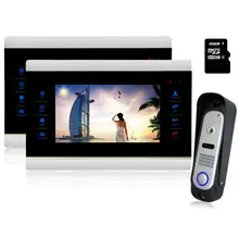Homefong 10″ Video Intercom Door Phone Intercom System Night Vision Inter-conversation Doorbell 1V2 Doorbell System