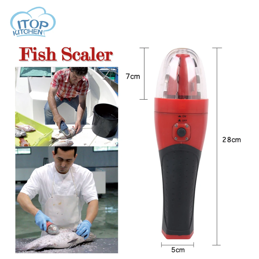 

Waterproof Fish Scaler Scraper Skin Scale Remover Handheld Rechargeable Electric European Plug