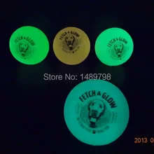 Получайте и светящийся шар-средние американские игрушки для собак светится маленький размер солнечной энергии для питания в ночное время