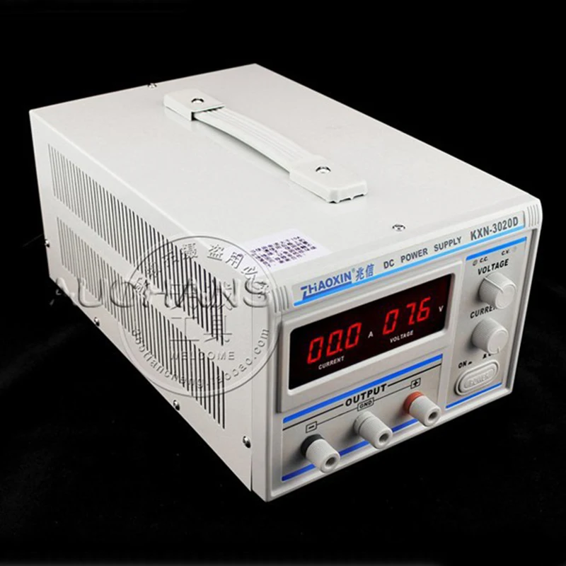 

Stabilized voltage supply ZHAOXIN Digital KXN-3020D High-power Switching DC Power Supply 0-30V Output0-20A Output