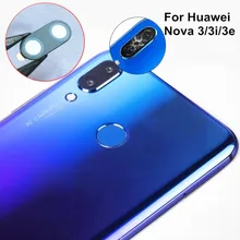 Новая задняя камера стеклянная крышка объектива для huawei Nova 3 3i 3e с клейкой лентой Замена+ номер отслеживания