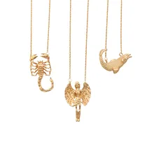 Модные ювелирные изделия дизайн знак зодиака ожерелье 12 Созвездие ожерелье s