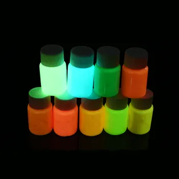 

9 Colors Tattoo Pigment Illuminate Makeup Bottle Tattoos Ink Pigment For Body Professional Beauty Art Supplies