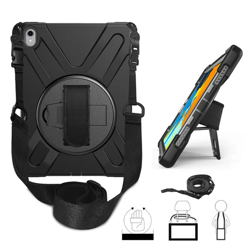 

Hmsunrise Shockproof Case For apple iPad Pro 11 2018 Kids Safe Soft Silicone Assembled Armor Cover for iPad A1980 A2013 A1934