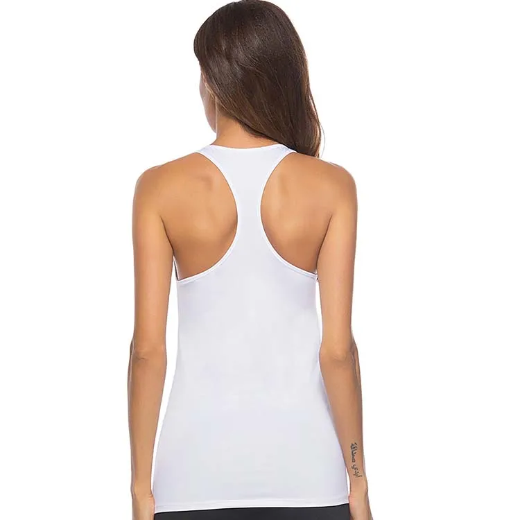 VEQKING S-2XL Racerback Yoga Sport Vest Women H Back Slim Fitness Athletic Tank Tops Sleeveless Gym Running Training Yoga Shirts