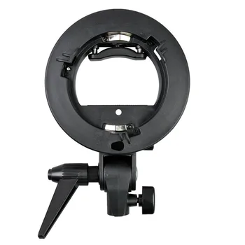 

Godox S-Type Bracket Bowens S Mount Holder for Speedlite Flash Snoot Softbox Beauty Dish Honeycomb Photo Studio Accessories