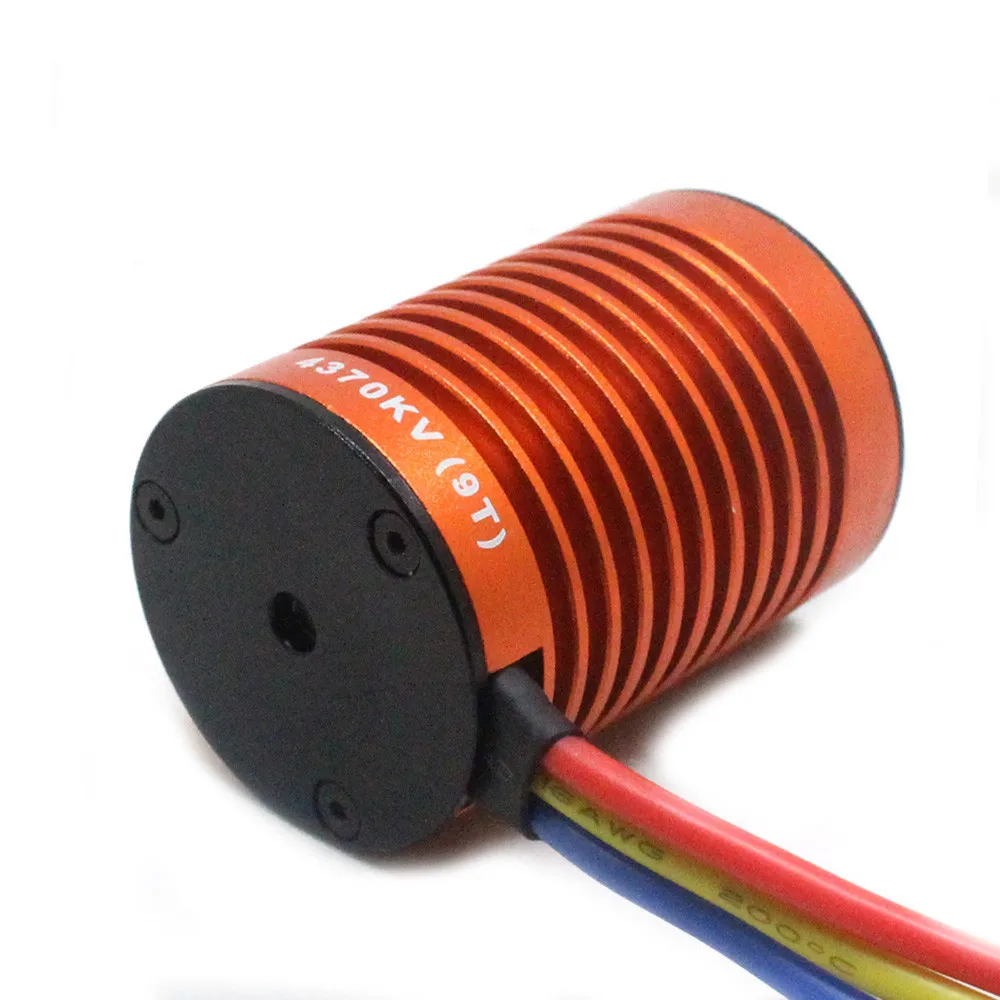 9 T 4370KV бесщеточный мотор + 60A ESC Регулятор скорости комбо ME720 для 1/10 RC автомобиль