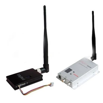

1.2G 1.5W wireless video transmitter and receiver for FPV and analog CCTV camera CCD CMOS
