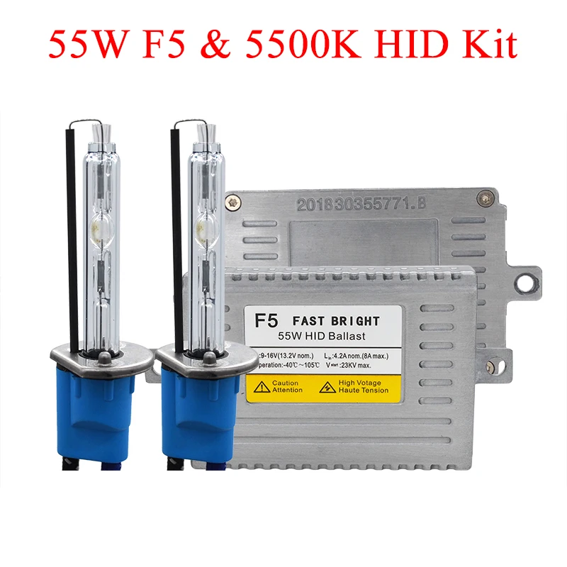 Комплект ксеноновых фар SKYJOYCE D2H HID 55 Вт 5500K H1 H3 H11 HB3 HB4 9012 H7 | Автомобили и мотоциклы