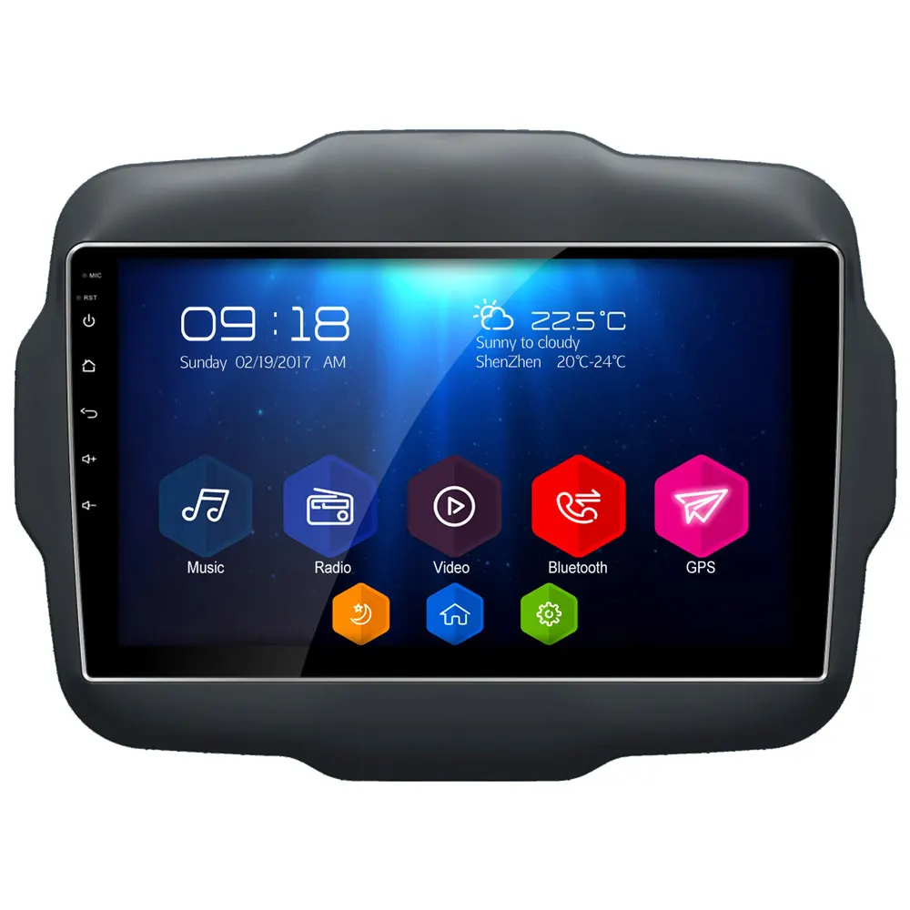 

10.1" IPS WIFI Android 8.1 Octa Core 2GB RAM 32GB ROM RDS BT Car DVD Multimedia Player Stereo For Jeep Renegade 2016-2018