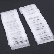 Иглы для татуировки 100 шт 18 г стерилизованные иглы для пирсинга стальные иглы для пирсинга 1,0 мм иглы для пирсинга