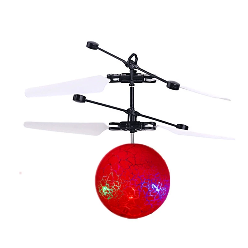 Инфракрасный индукционный беспилотный Летающий светодиодный фонарь с подсветкой, шариковый вертолет для детей, игрушка для детей, распознавание жестов, нет необходимости использовать пульт дистанционного управления