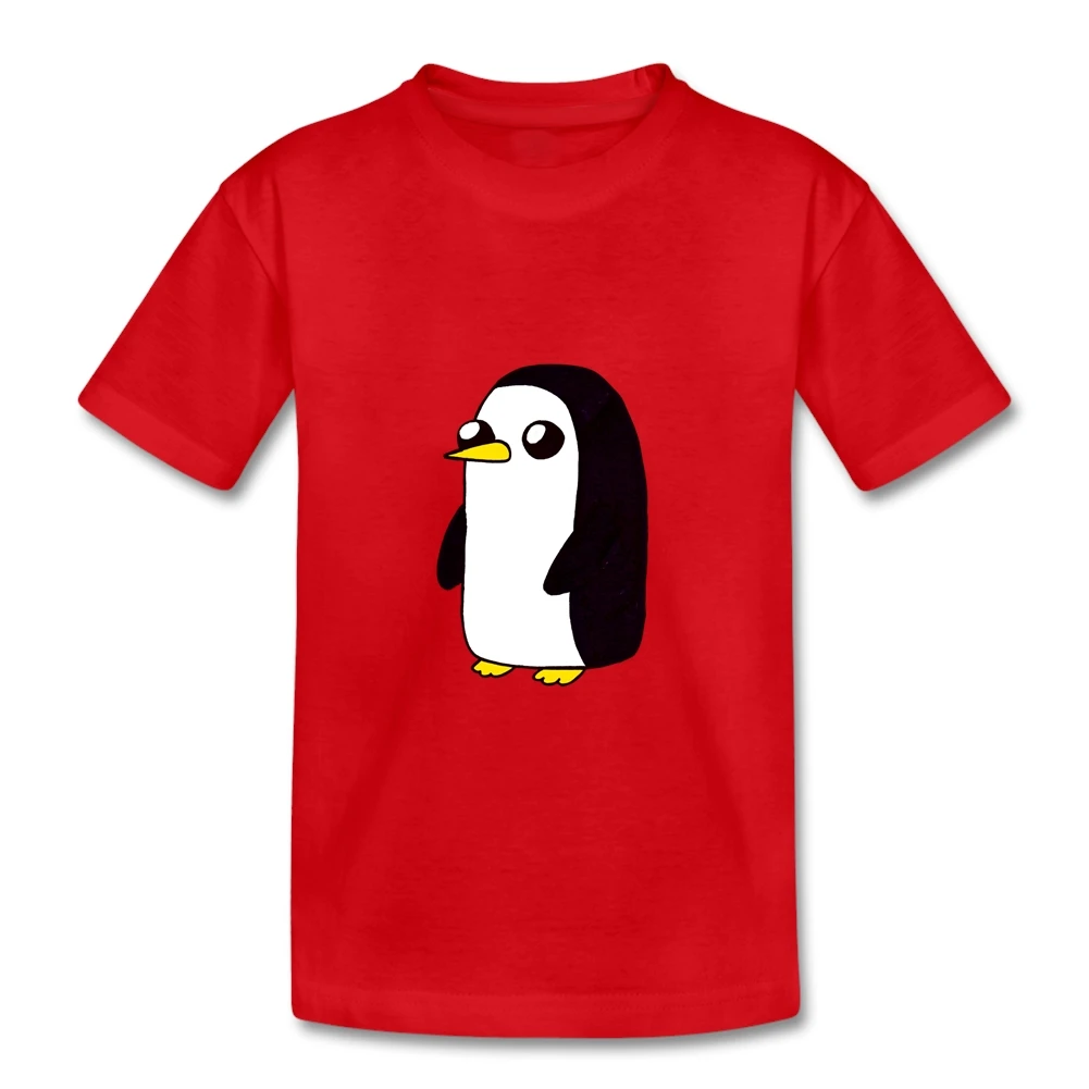 100 Cotton Cute Penguin T Shirt For Girl 4T 8T Graphic Tees For