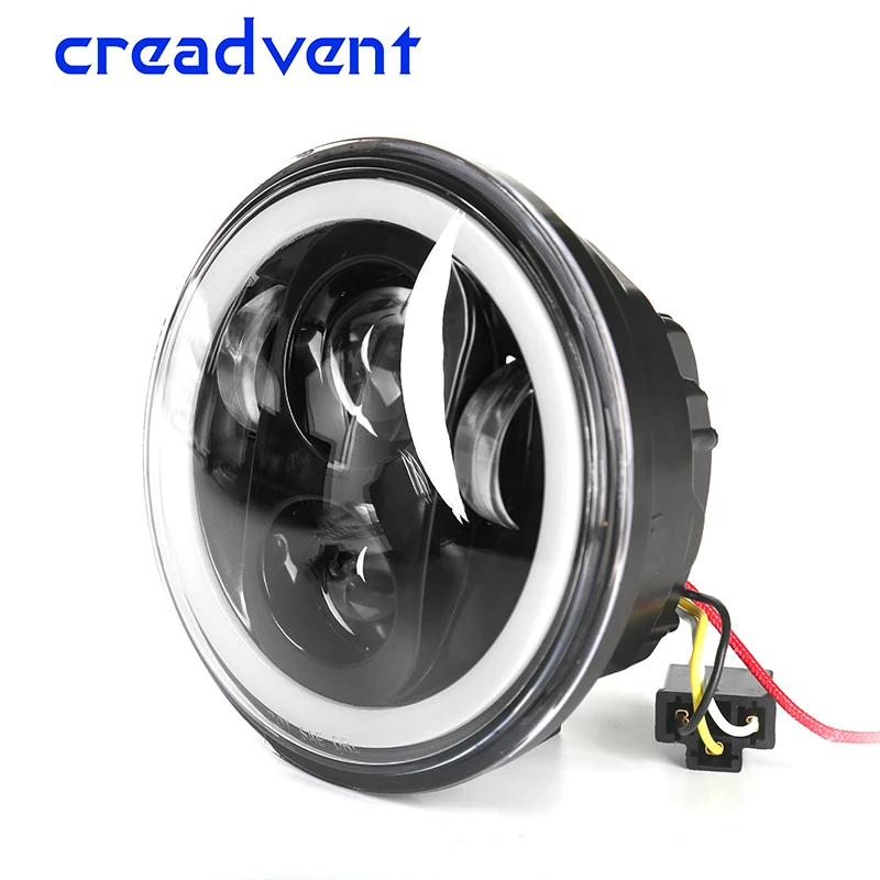 

5.75 inch led motorcycle headlamp Daymaker 4500LM DRL High low beam motor lights for Harley Sportster Street Custom Projector