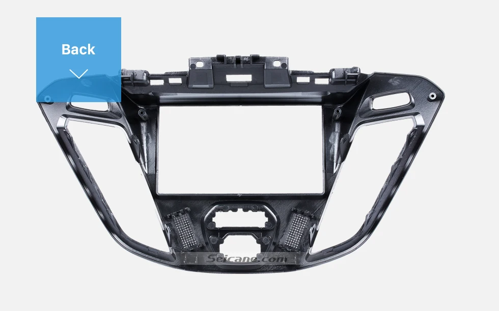 Seicane двойной Din установить тире ободок отделка комплект для Ford Transit пользовательского стерео пластины рамка Панель стайлинга автомобилей