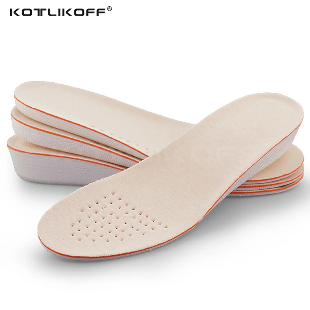 KOTLIKOFF Women Shoes Insoles Pad Height Inerease Insole For Boot Shoes